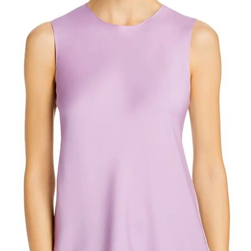 Theory Silk Shell in Bright Lilac Size L